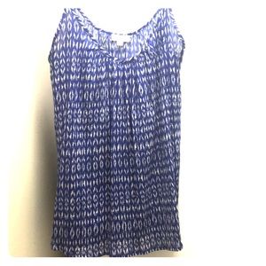 Soft Joie gauzy sleeveless top